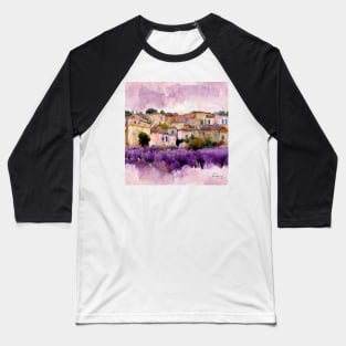 Provence watercolor Baseball T-Shirt